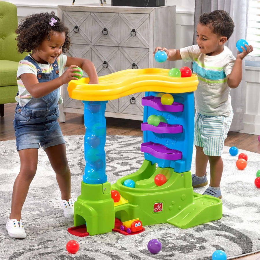 Step2 Ball Buddies Double Drop Hq Speelset Voor Kinderen Met Ballen Kinder Speelgoed Van Kunststof Met Accessoires
