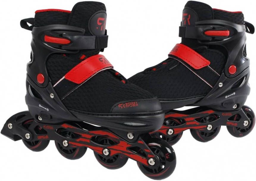 Street Rider Inlineskates Pro verstelbaar- 32 zwart