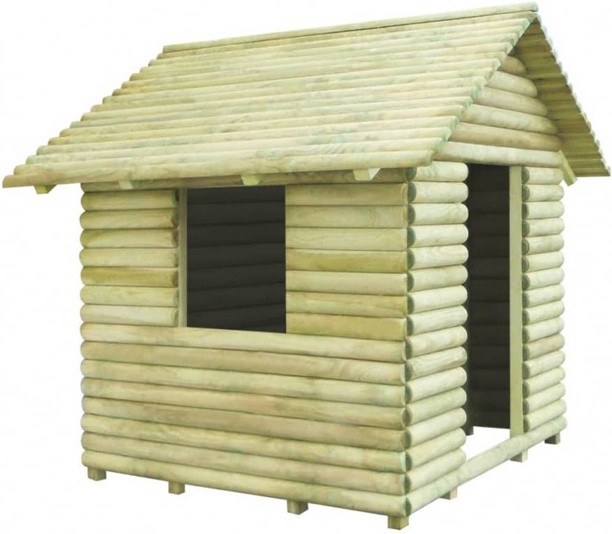 VIDAXL Speelhuis 167x150x151 cm geï, mpregneerd grenenhout