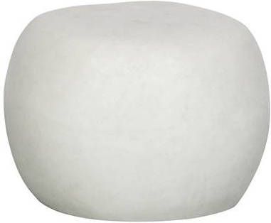 Trendhopper Pebble Bijzettafel Betonlook Wit 35xrond51