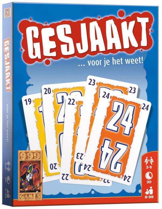 999 Games Gesjaakt Spel Geen Kleur