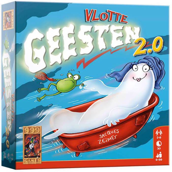 999 Games Vlotte Geesten 2.0 Spel Geen Kleur