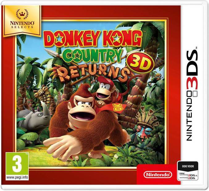Donkey Kong Country Returns (selects) | Nintendo 3DS