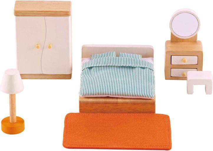 Hape Houten Slaapkamer Voor Poppenhuis