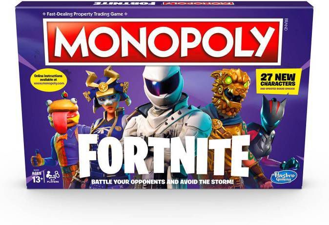 Hasbro Gaming Monopoly Fortnite bordspel