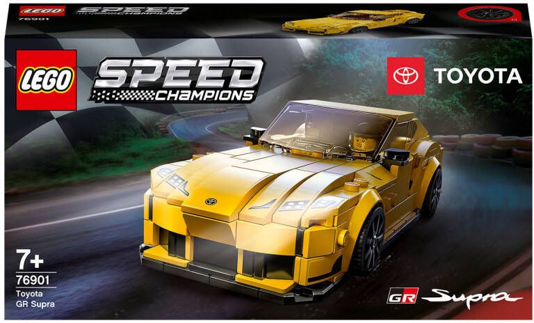 Lego Speed Champions Toyota GR Supra Racing Car Toy(76901 )