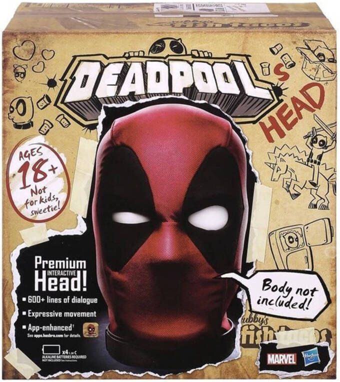 Hasbro Marvel Legends Premium Interactieve Deadpool Hoofd