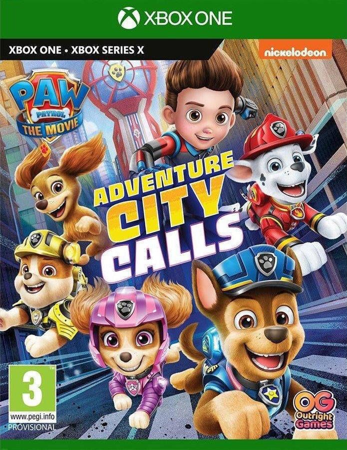 Microsoft Xbox Series X/Xbox One Game PAW Patrol The Movie Adventure City Calls
