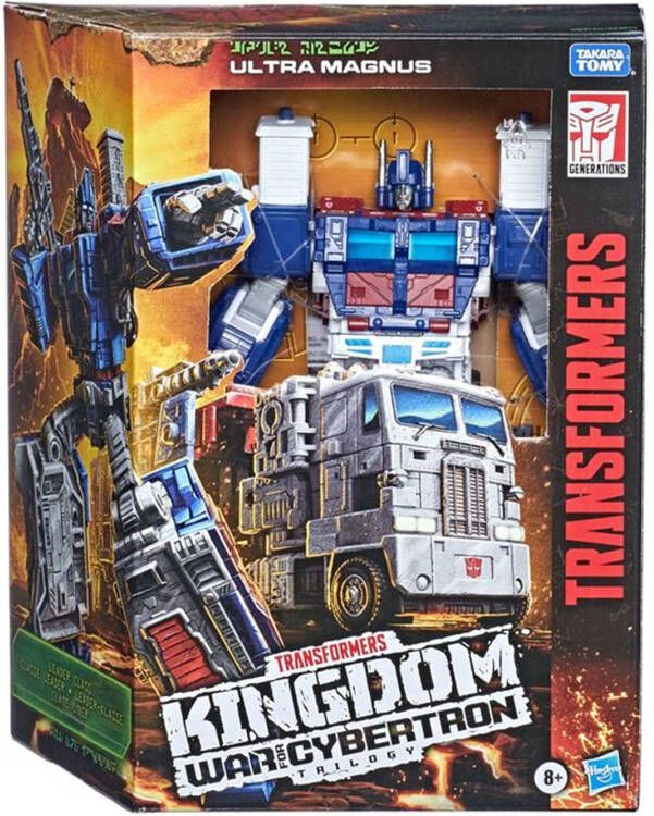 Hasbro Transformers Generations War for Cybertron Kingdom Leader WFC K20 Ultra Magnus Actiefiguur
