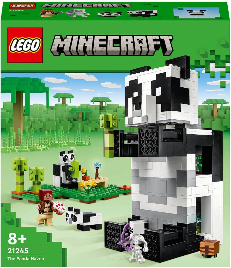 Lego Minecraft The Panda Haven Toy House with Animals(21245 )
