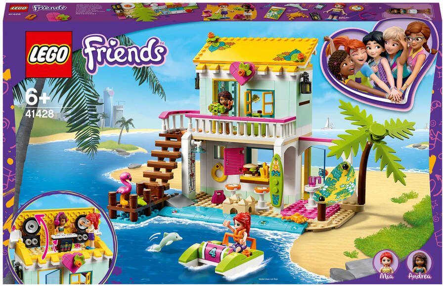 Lego Vrienden Strandhuis Mini Poppenhuis Speelset(41428 )